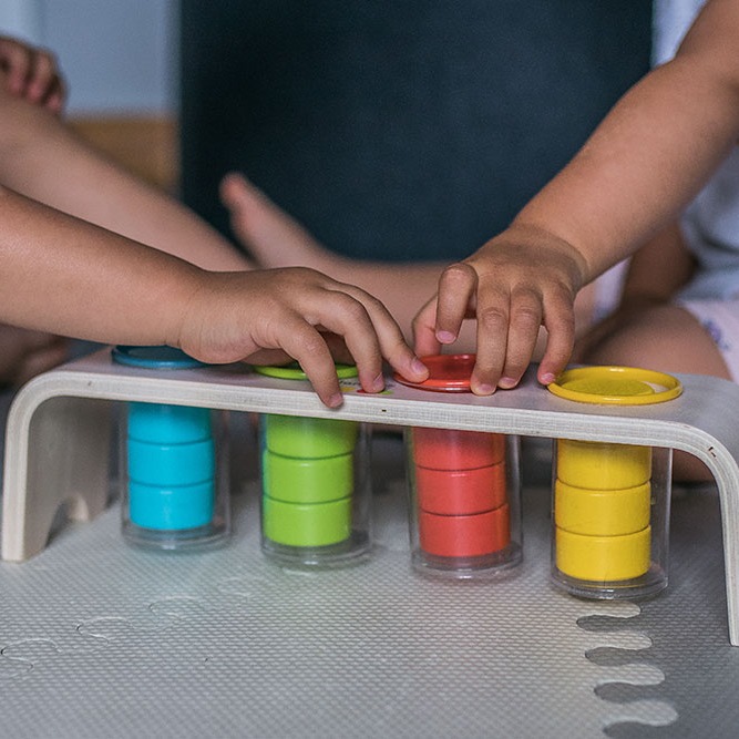 Janod Układanka Sortowanie Kolorów Essentiel 2+ lat