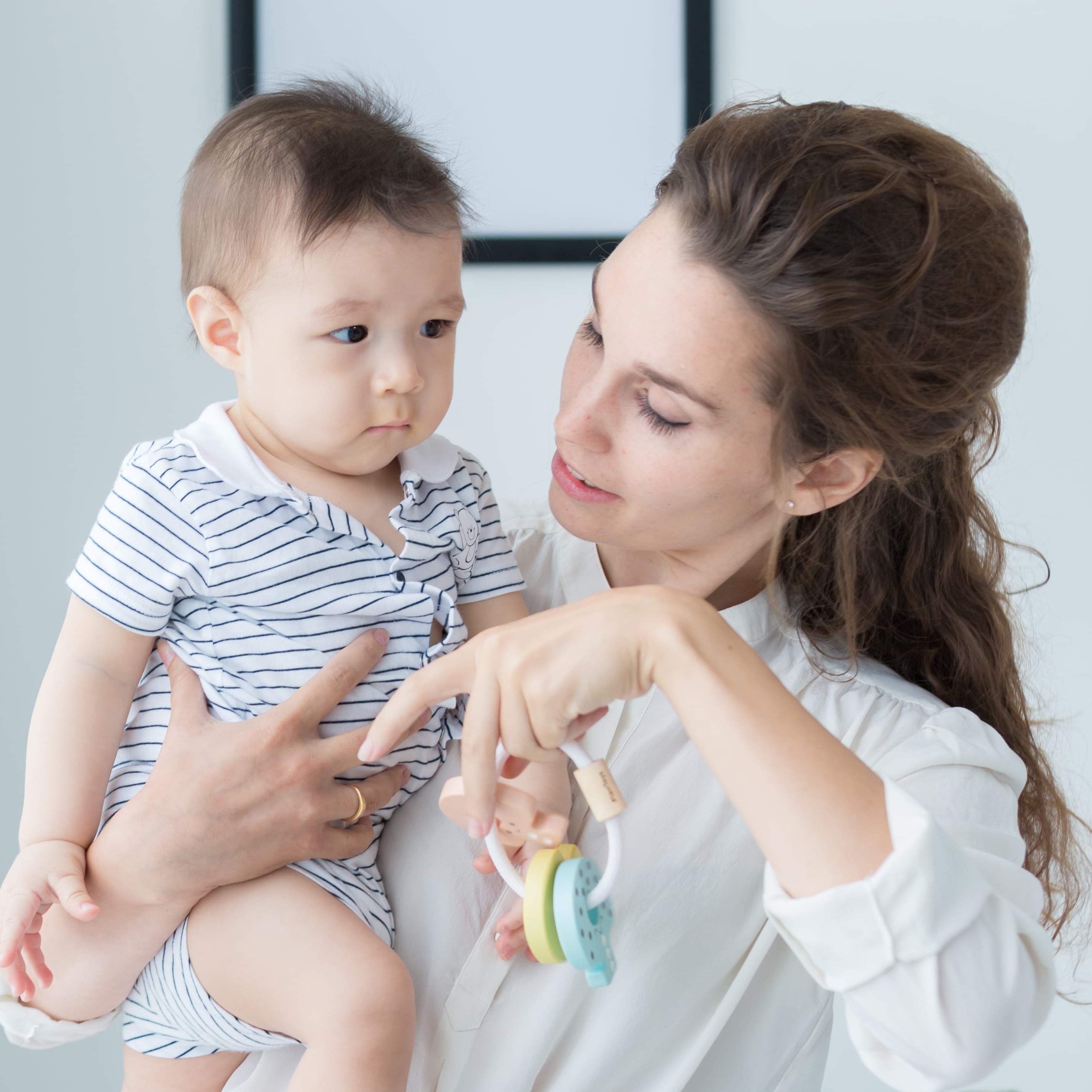 Plan Toys Grzechotka Klucze Pastelowa 0+