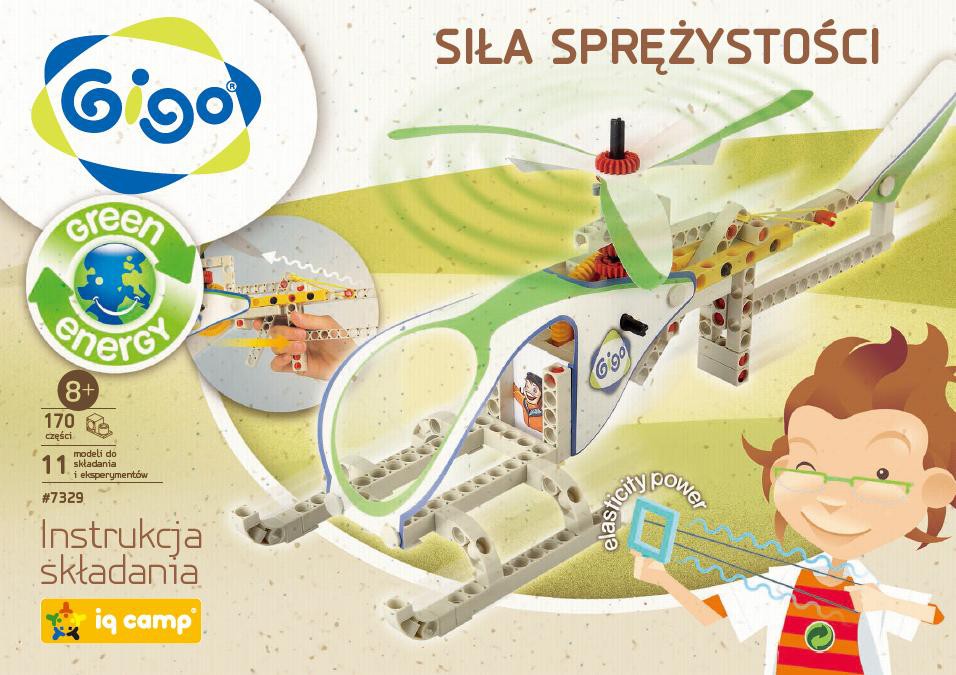 GIGO Siła elastyczności Zestaw Konstrukcyjny 8+