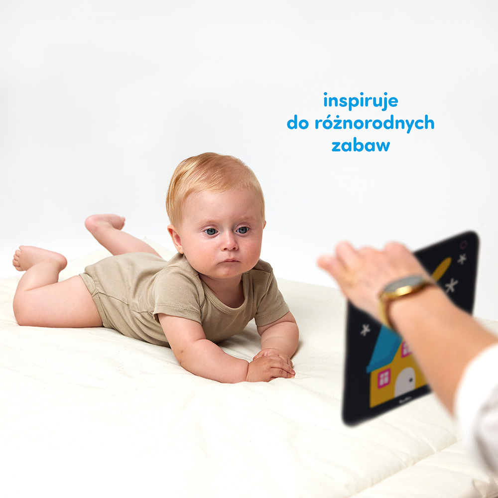 CzuCzu Duże Karty Kontrastowe 6 mies.+ 9 mies.+