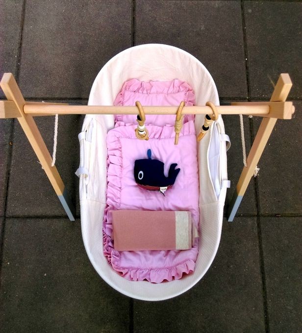 Shnuggle Kosz Mojżesza Dreami Ciemnoszary 0-6m