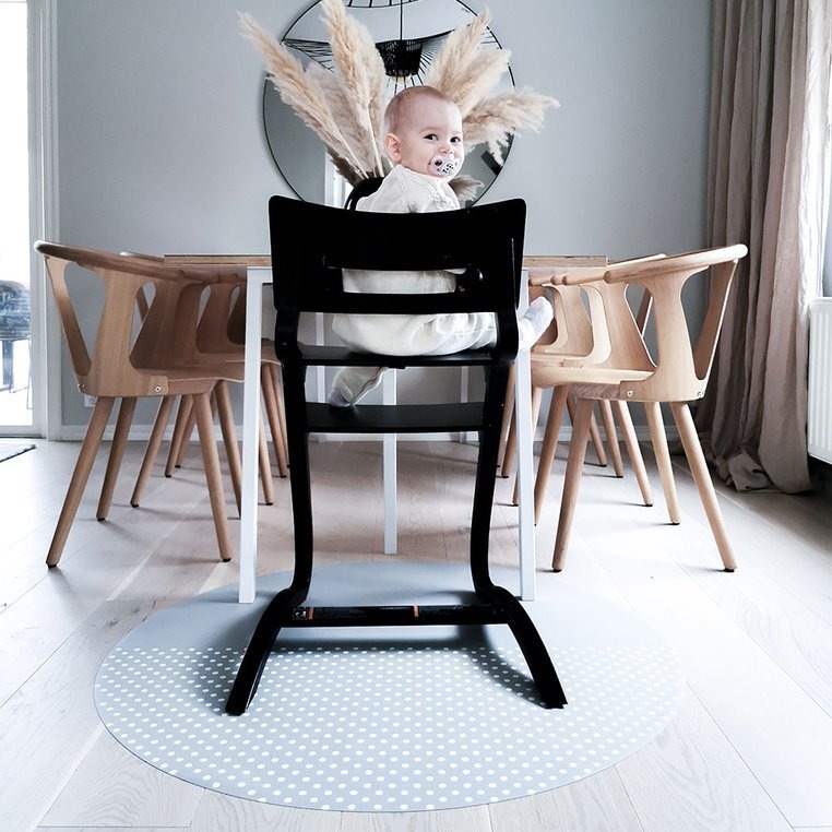 Toddlekind Mata Ochronna Okrągła Clean Wean Spotted Dove Grey 0+