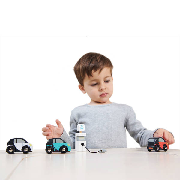 Tender Leaf Toys Zestaw Samochodów Smart Car 3+