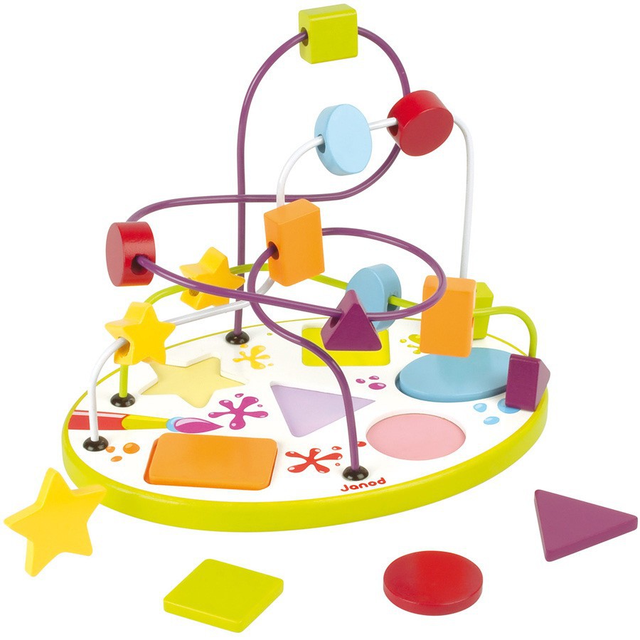 Janod Pętla edukacyjna i puzzle 12m+