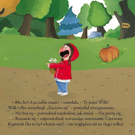 O Wilku, który trafił do Baśniowego Lasu - Książka 3+