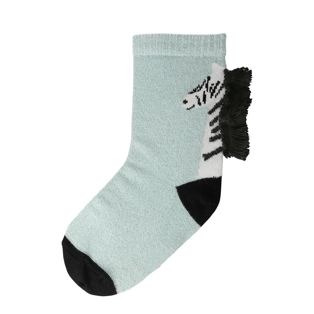 Meri Meri Skarpetki Zebra z Błyszczącymi Detalami 6-8 lat