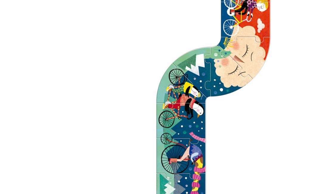 Londji Puzzle Mój Rower 100el 6+