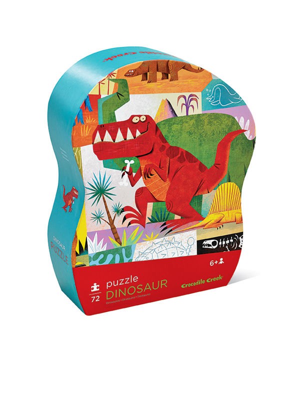 Crocodile Creek Puzzle Dinozaury 72 el. 5+