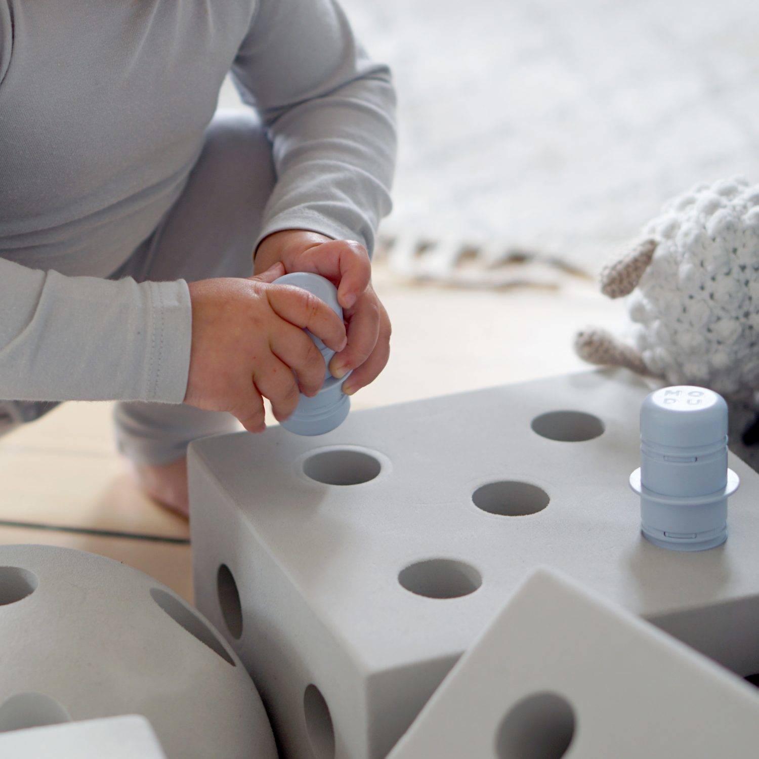 MODU Dreamer Kit 12in1 Jeździk Pianka EVA Niebieski 0-6 lat