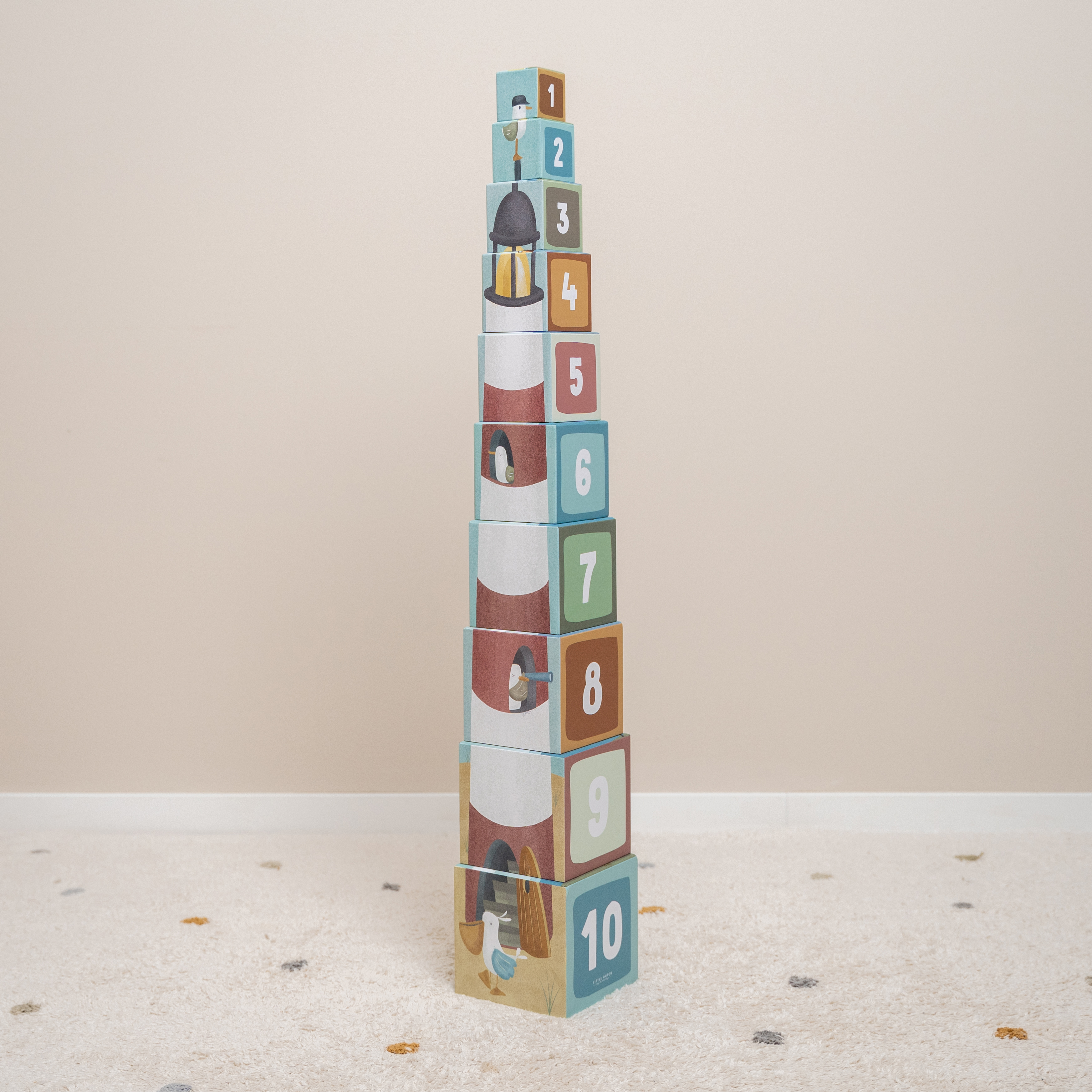 Little Dutch Kartonowa Wieża Sailors Bay 18m+