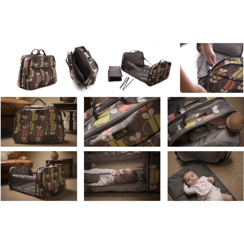 Bizzi Growin Pod Bee Torba-Łóżeczko Turystyczne 0-6m