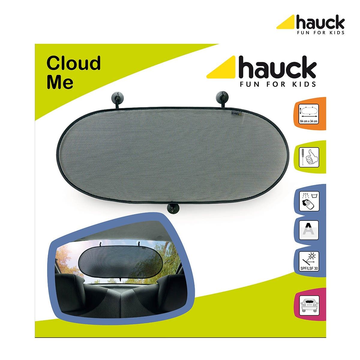 Osłona przeciwsłoneczna na tylną szybę 84x34cm