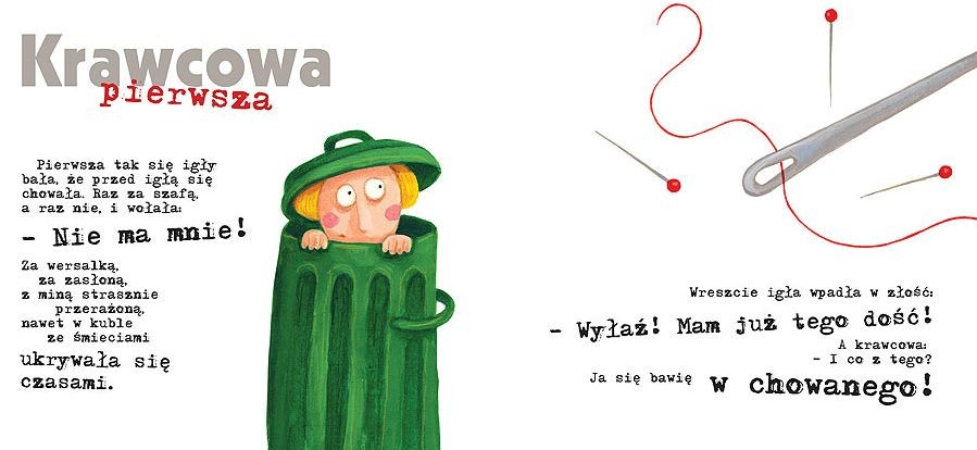 Bajka "Krawcowe" Dorota Gellner 4+ Rymowane Historie