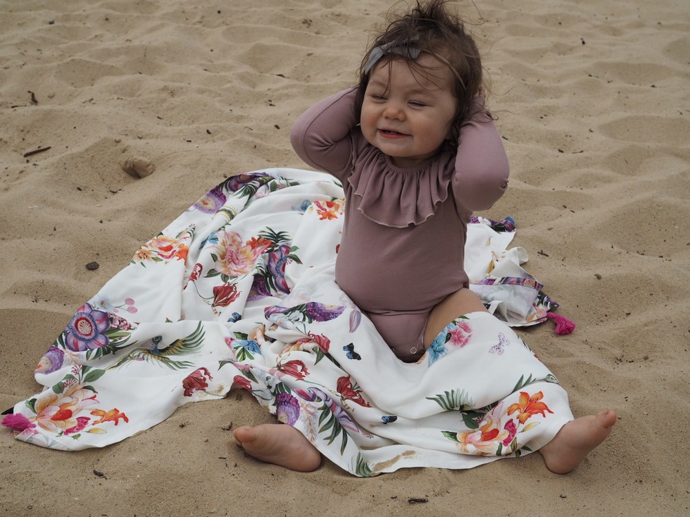 La Millou Otulacz Bambusowy Mgiełka Fringe King Size | 0+