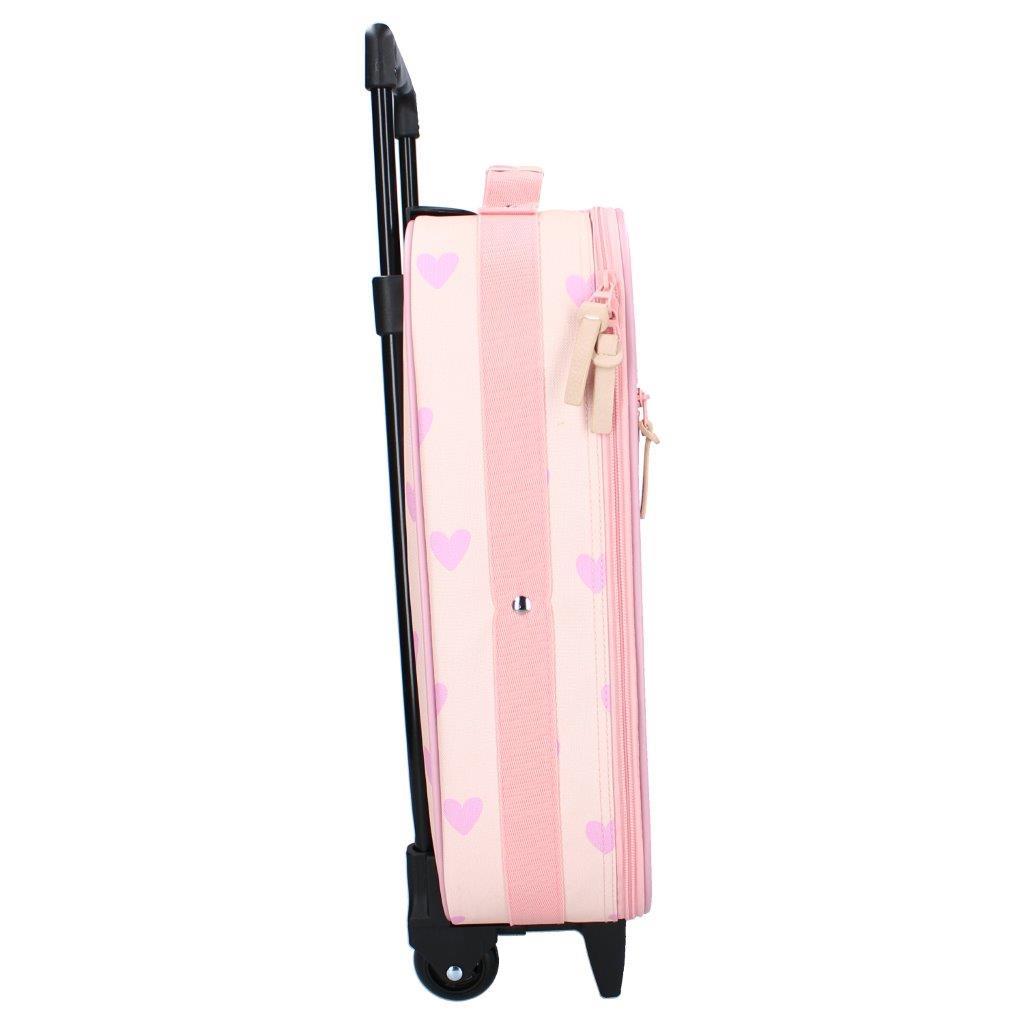 KIDZROOM  Walizka dla dzieci Magical Heart pink