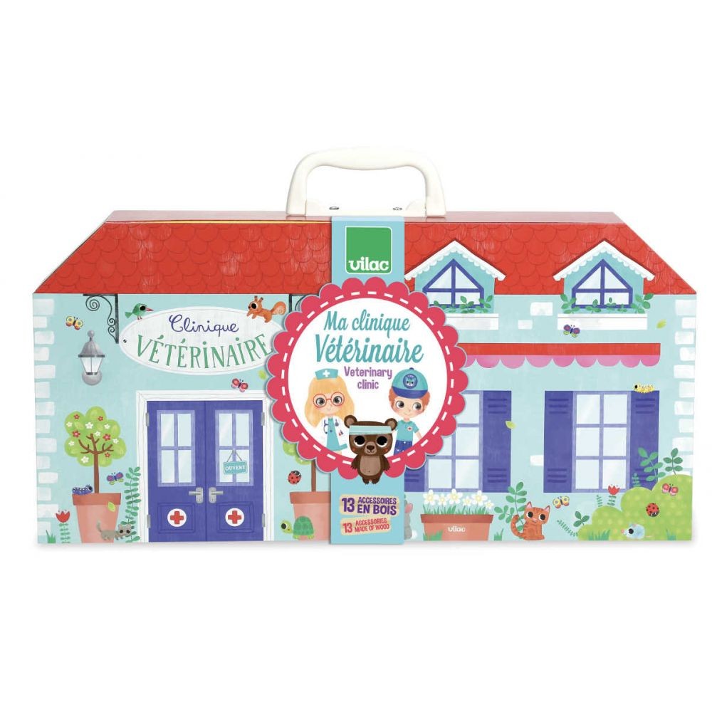 Vilac Zestaw Mały Weterynarz 3+ | Edukacyjna Zabawka
