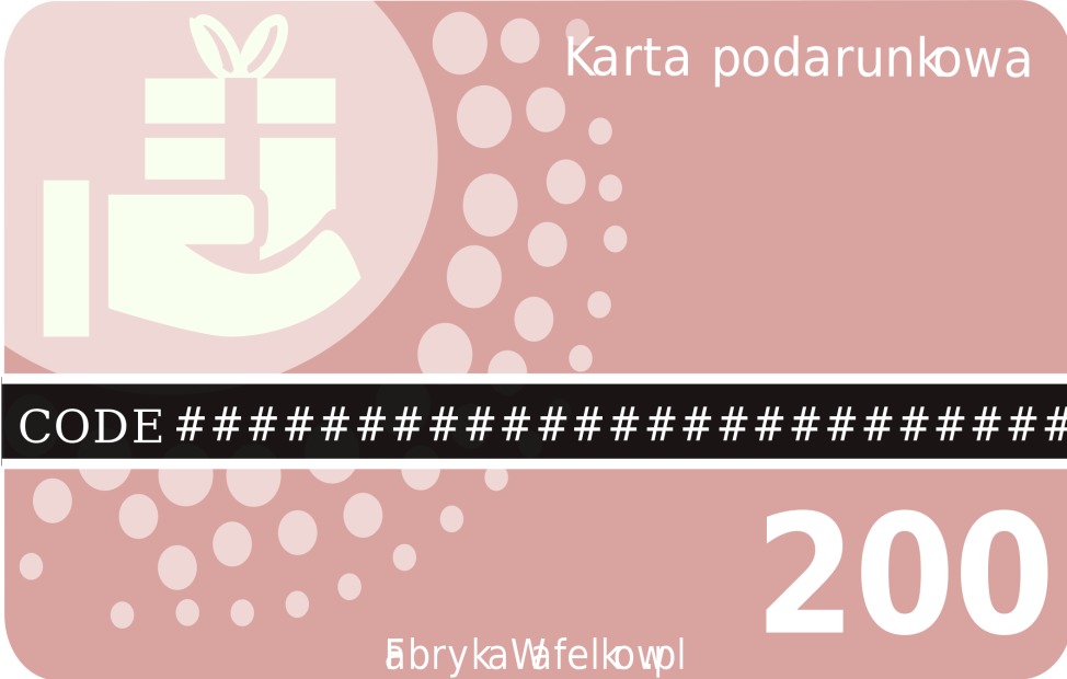 Karta podarunkowa 200