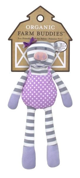 Przytulanka Świnka Girl Organic Farm Buddies 0+