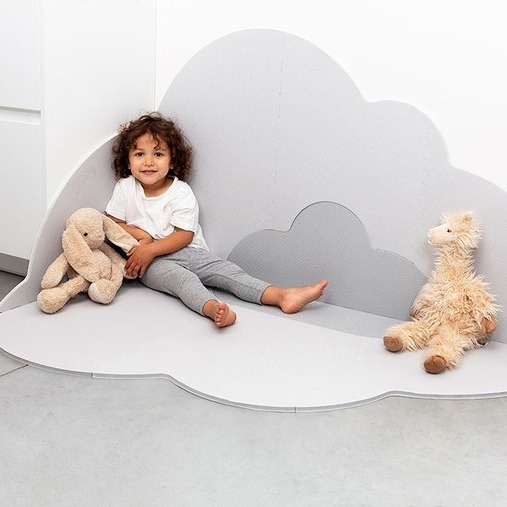 Quut Mata Piankowa Chmurka Playmat Pearl Grey 0+