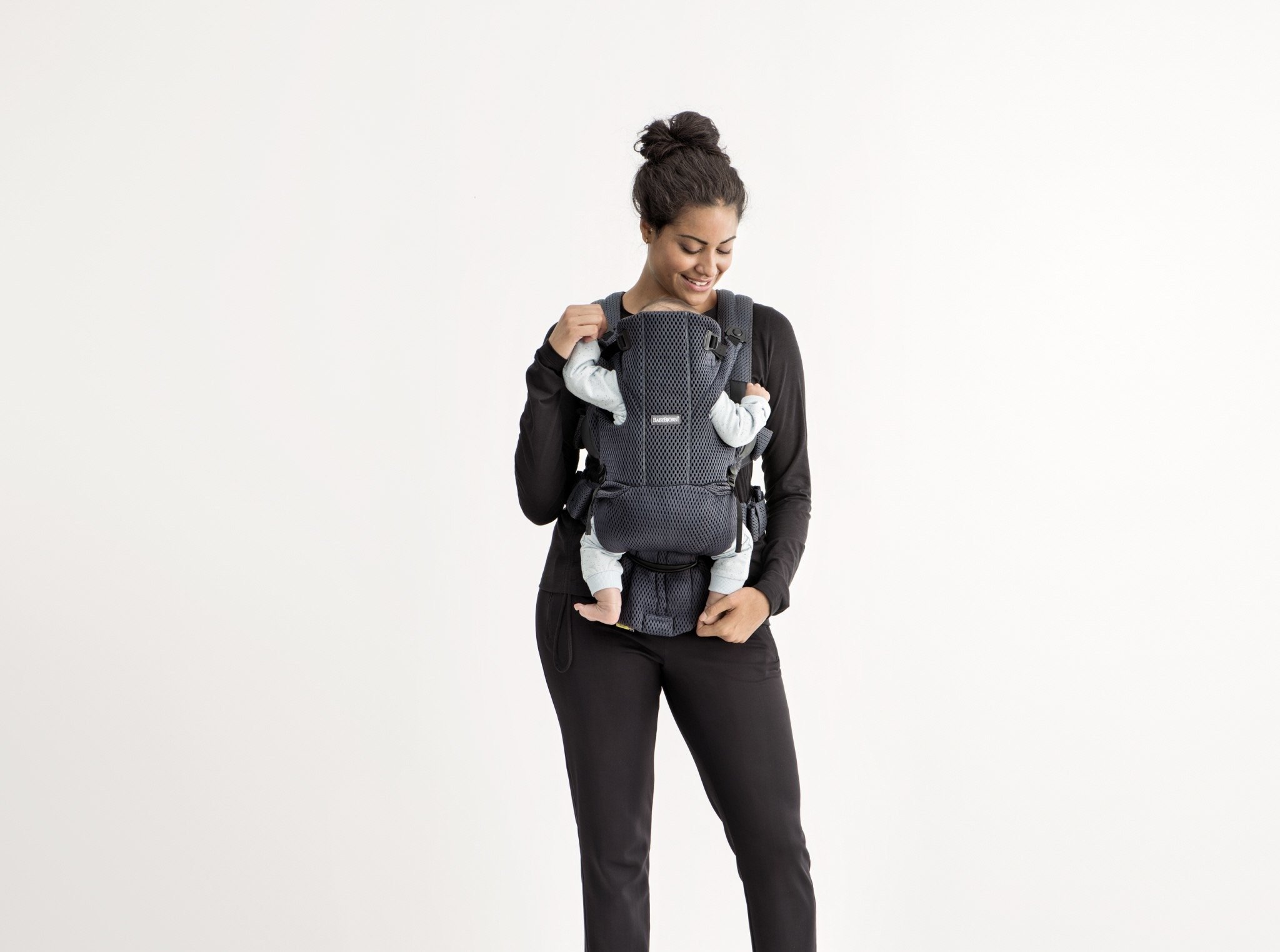 BabyBjorn Nosidełko MOVE 3D Mesh Antracyt 0+