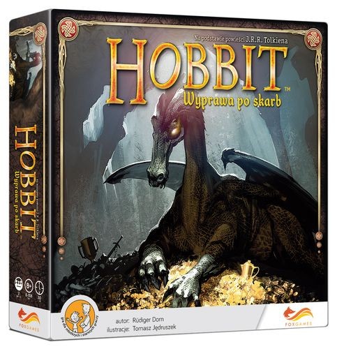 Gra Hobbit: Wyprawa po skarb - Planszowa Przygoda