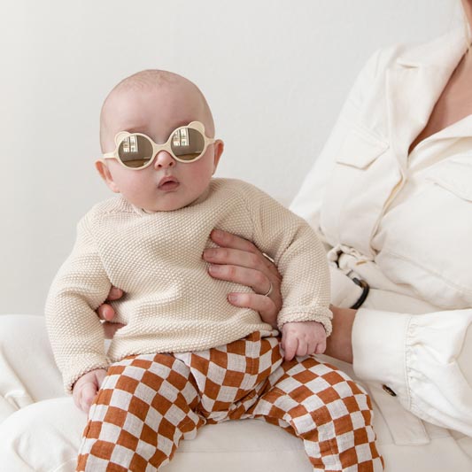 Ki ET LA Okulary Ours'on 0-1 Cream - Ochrona UV400