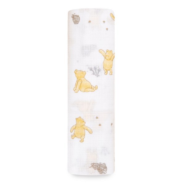 Aden & Anais Otulacz Muślinowy Winnie + Friends 112x112cm 0+