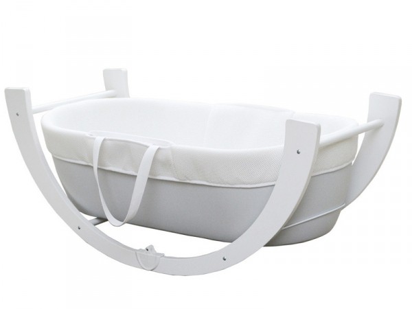 Shnuggle Stojak 2 w 1 do Kosza Mojżesza Drewno Sosnowe