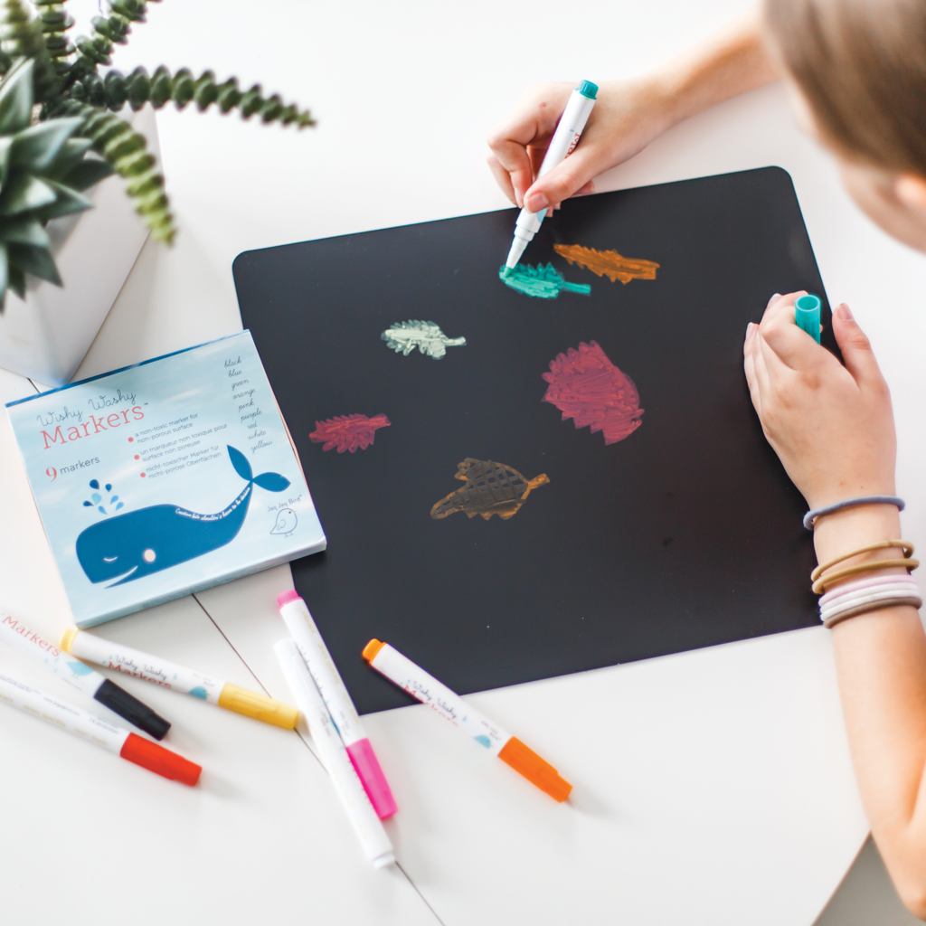 Jaq Jaq Bird Markery Zmywalne 9 szt. 3+