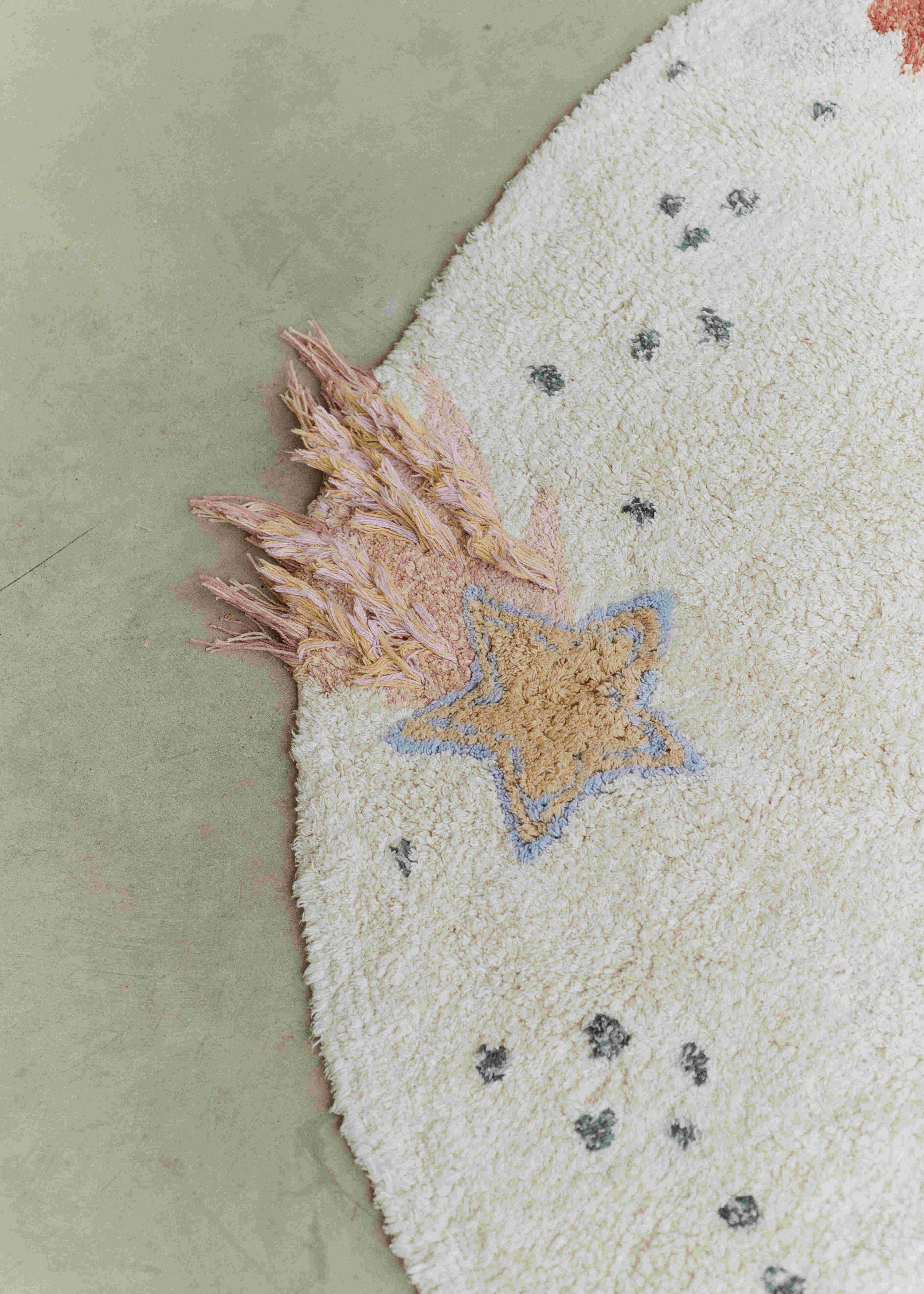 Lorena Canals Dywan bawełniany Interstellar Journey Ø140