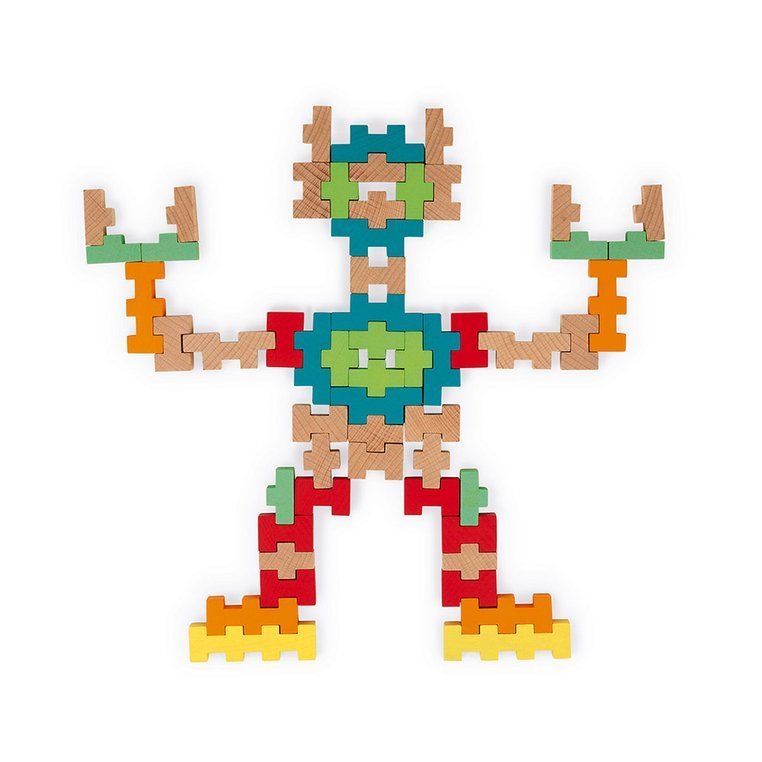 Janod Klocki Konstrukcyjne 100el 6+