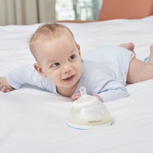 Nanobebe Smoczek Silikonowy Średni Przepływ 2 szt.