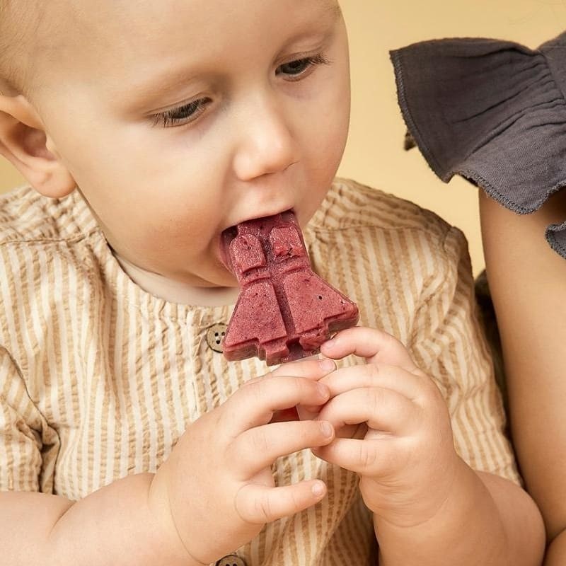 Nuuroo Formy na lody Elin Dusty Green - Rakieta/Słoń/Biedronka