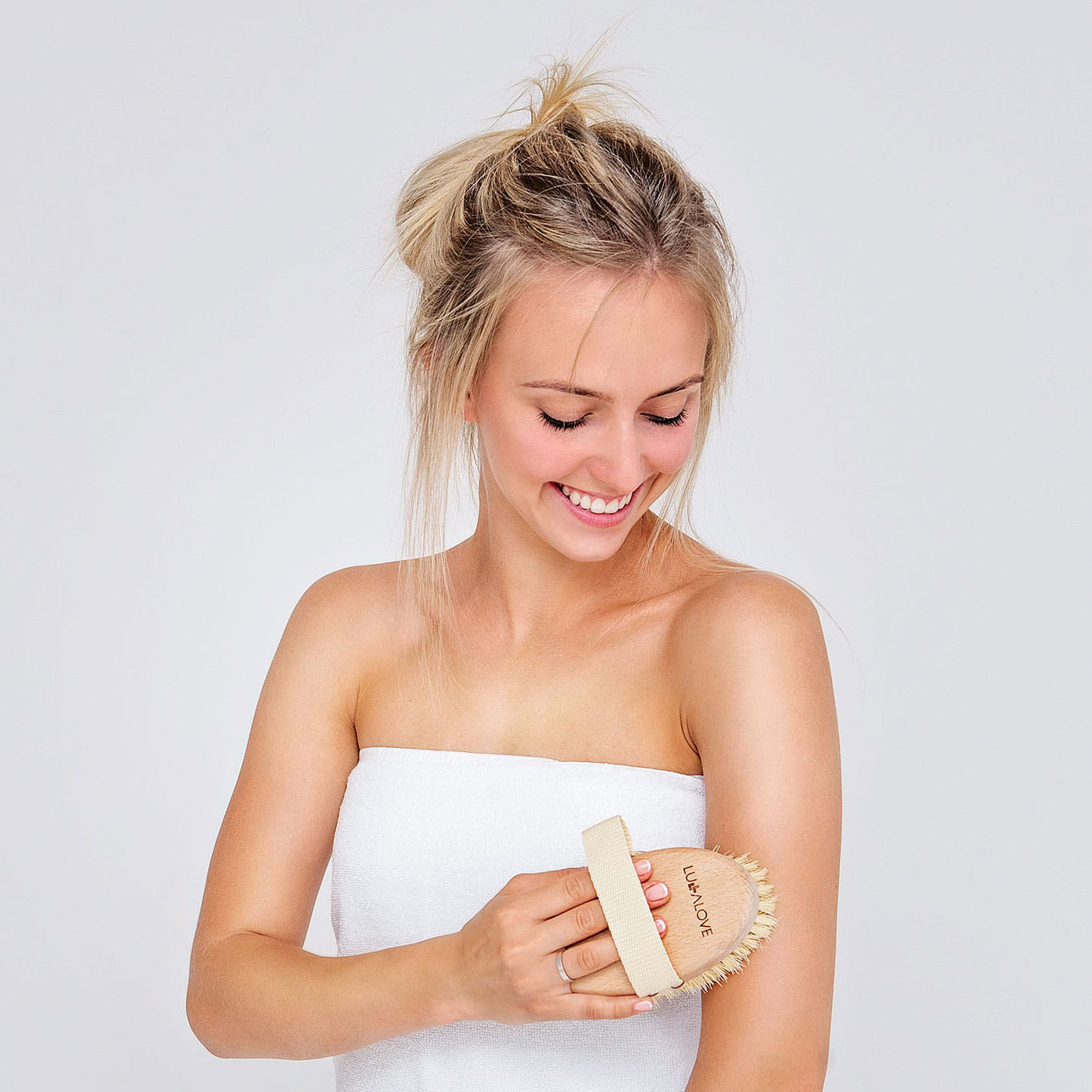 Lullalove, Szczotka do masażu na sucho - tampico