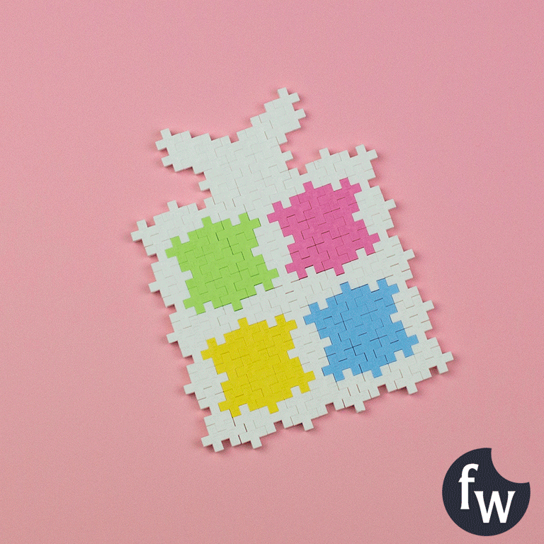 Plus-Plus Klocki Mini 360 Pastelowy Zamek 5+