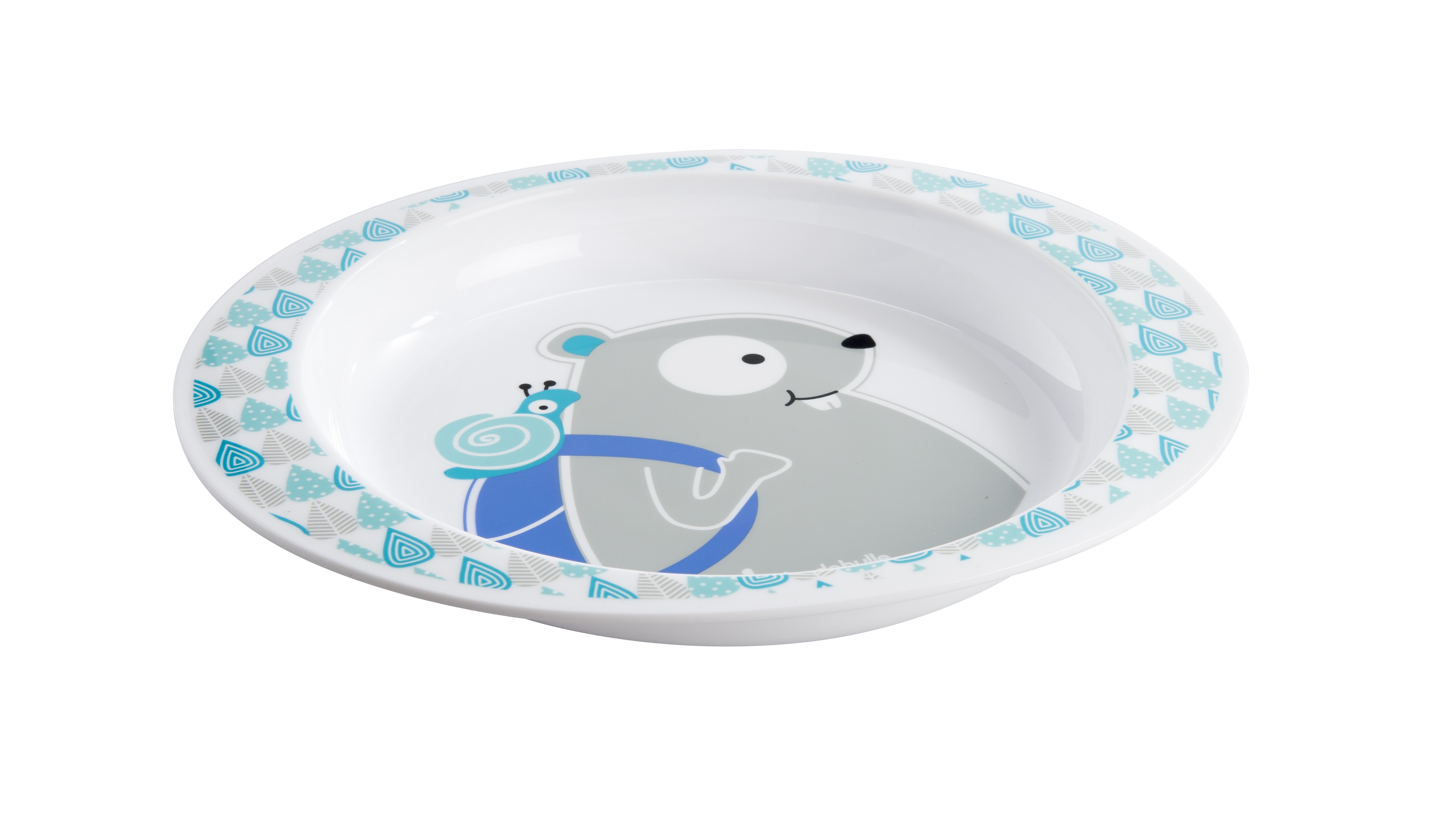 Badabulle Talerzyk Podgrzewany dla Chłopca 6m+