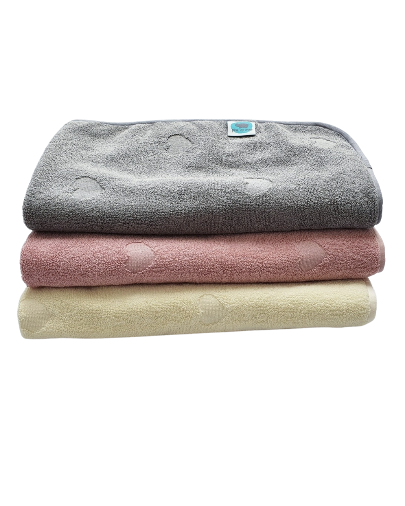 Ręcznik bawełniany 85x85cm Dusty Pink | PS67495