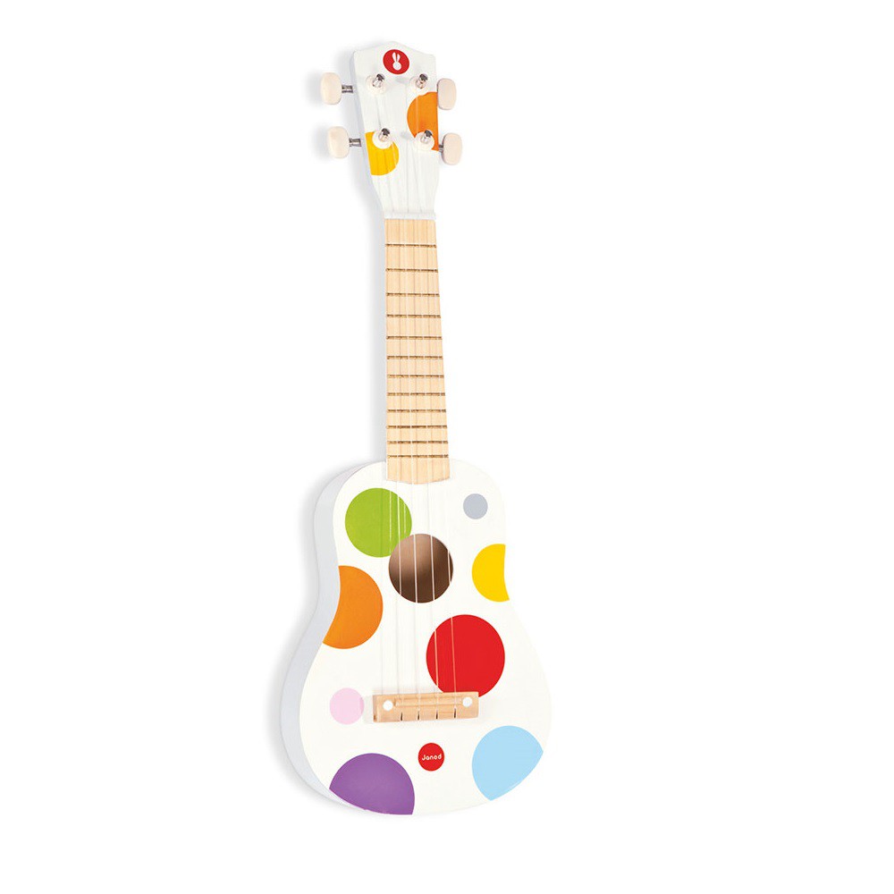 Janod Ukulele Confetti Drewniane 3+