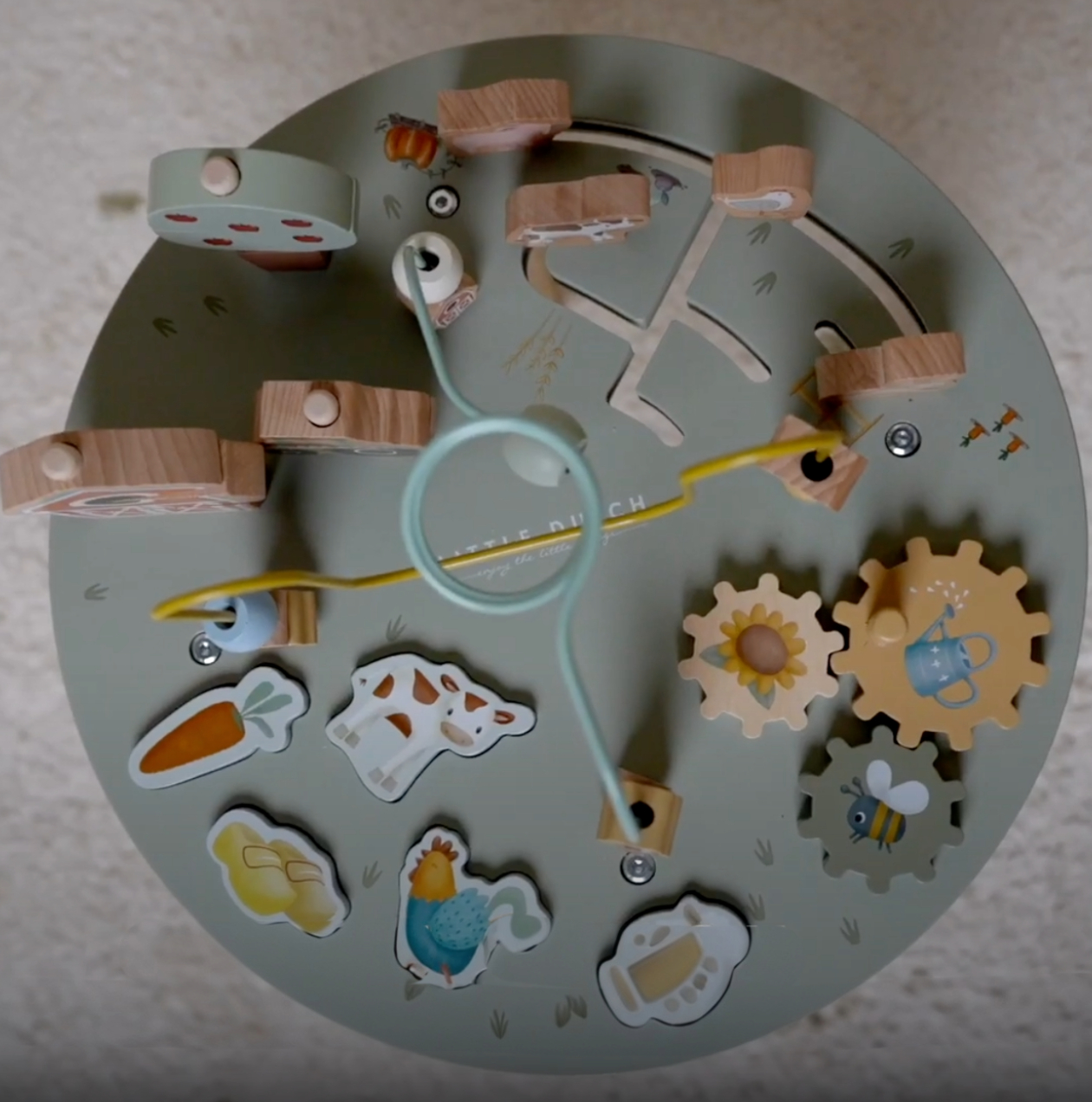 Little Dutch Stolik Edukacyjny Little Farm 12m+