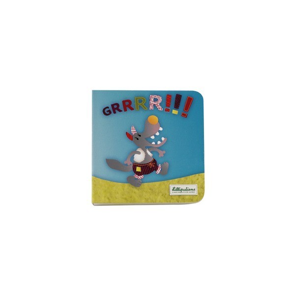 Lilliputiens Wilk Nicolas - Książeczka Edukacyjna 18m+