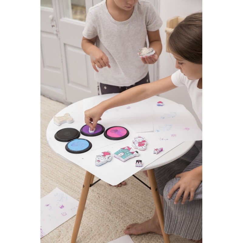 Apli Kids Zestaw Tuszy Zielony/Pomarańczowy/Brązowy 18m+