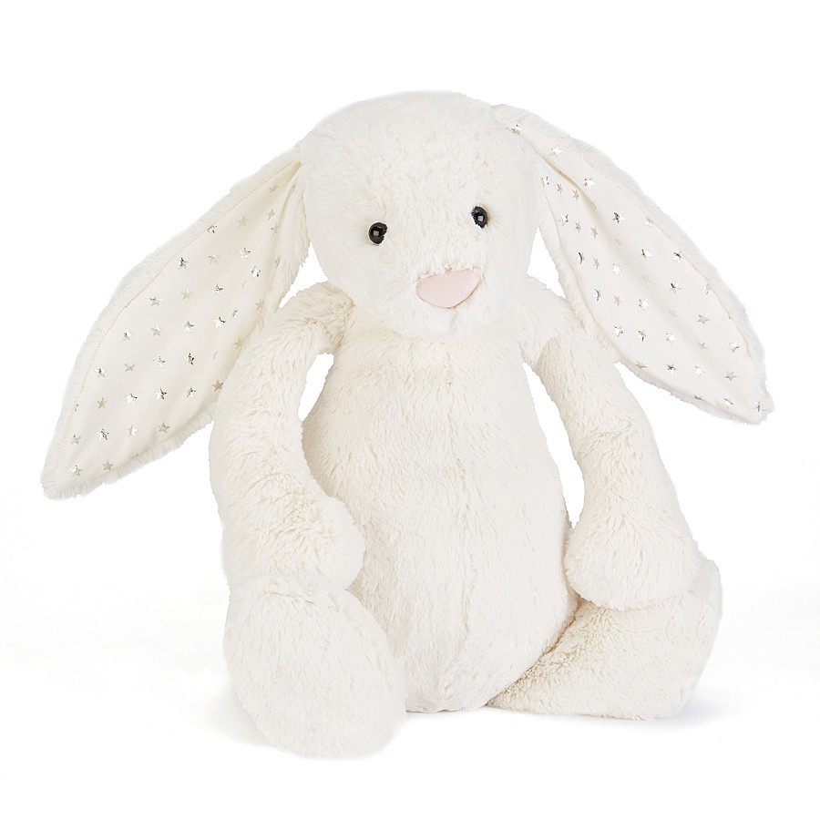Jellycat Króliczek biały z uszami 18cm od 0+