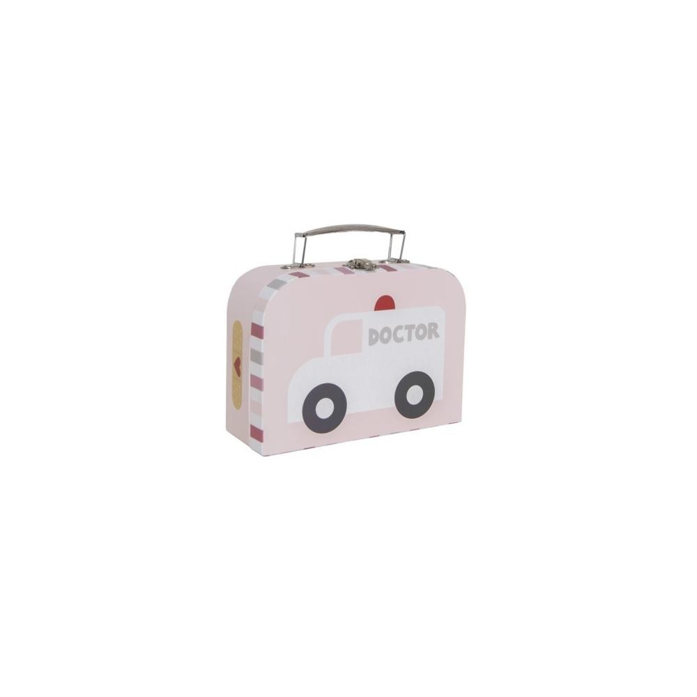 JaBaDaBaDo Drewniany Zestaw Lekarski Różowy 3+