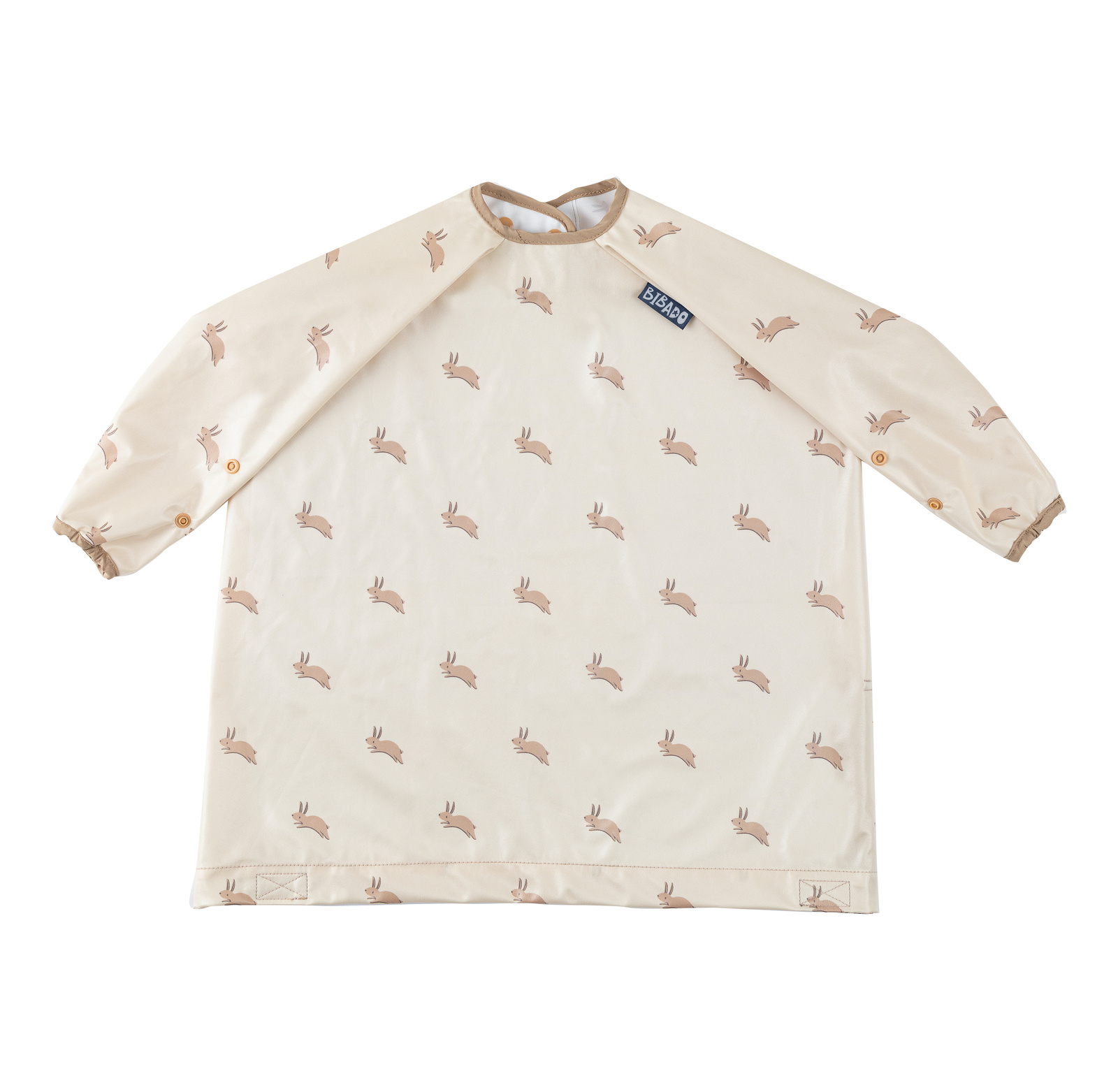 BIBaDO Wodoodporny śliniak z długim rękawem BLW 6m+