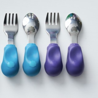 Nana's Manners Widelec i Łyżka Etap 2 12M+ Purple