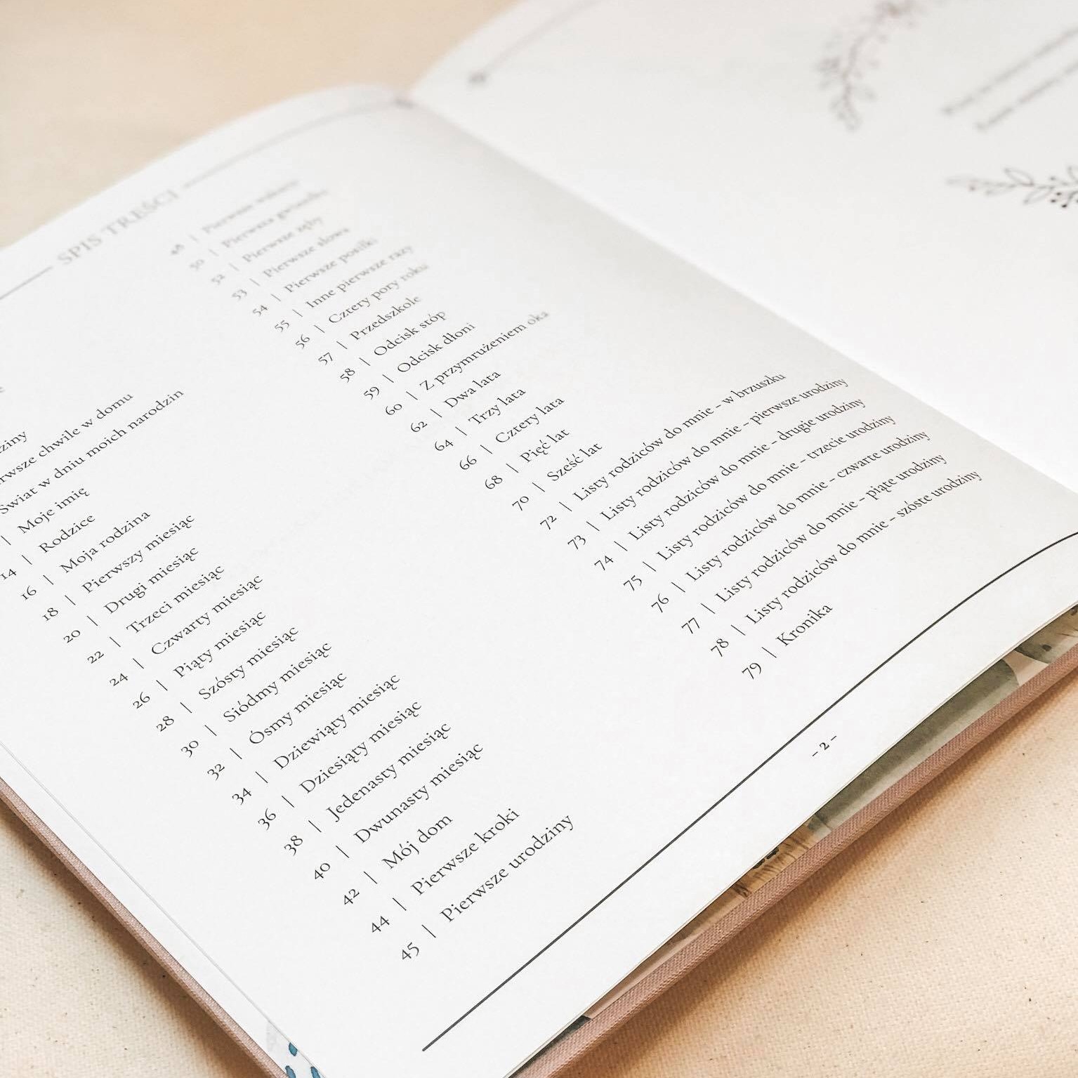 Pamiętnik dziecka Oh Baby Powder Pink 0-6 lat