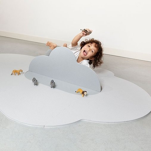 Quut Mata Piankowa Chmurka Playmat Pearl Grey 0+