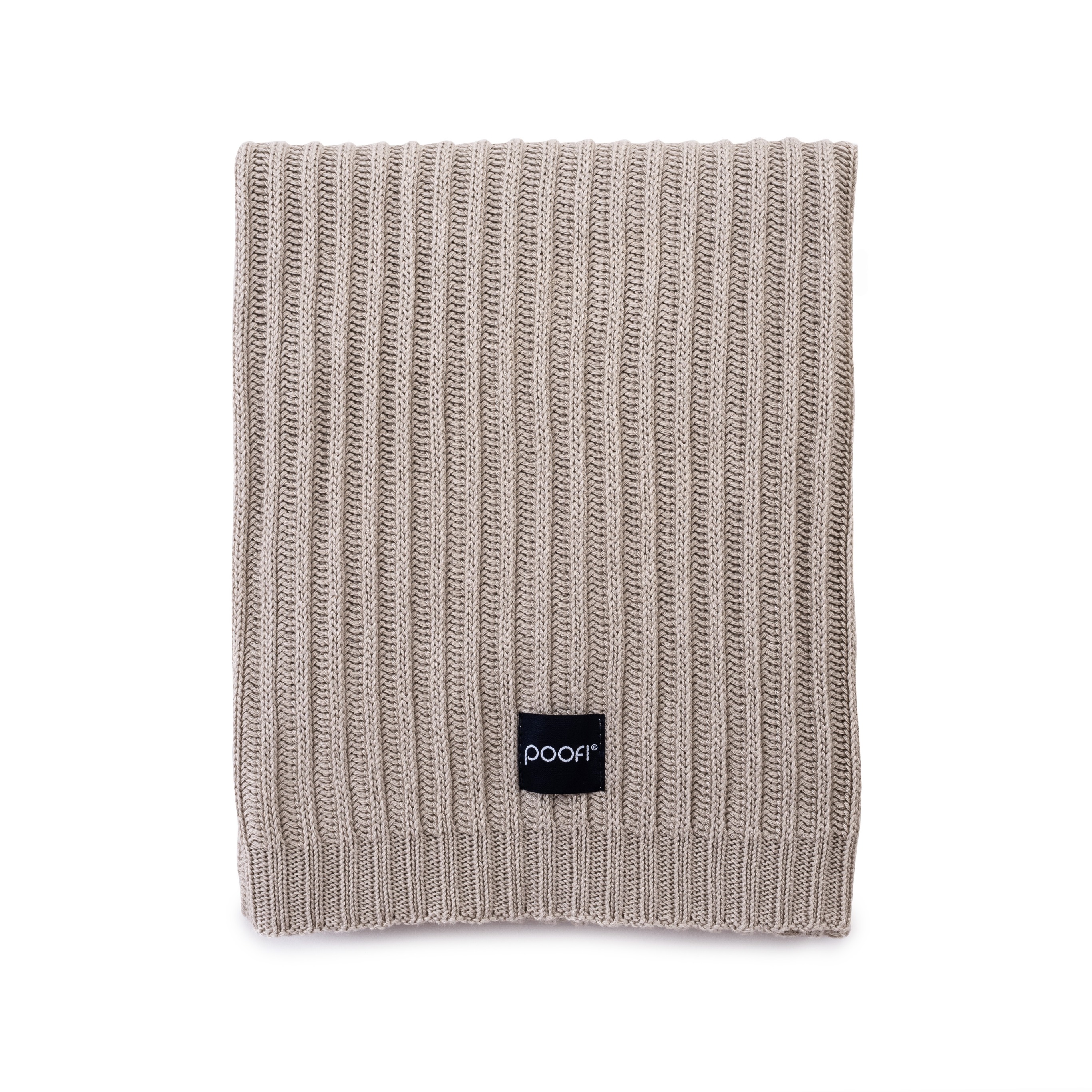 Poofi Kocyk bambusowy Oslo jasny beż 0+