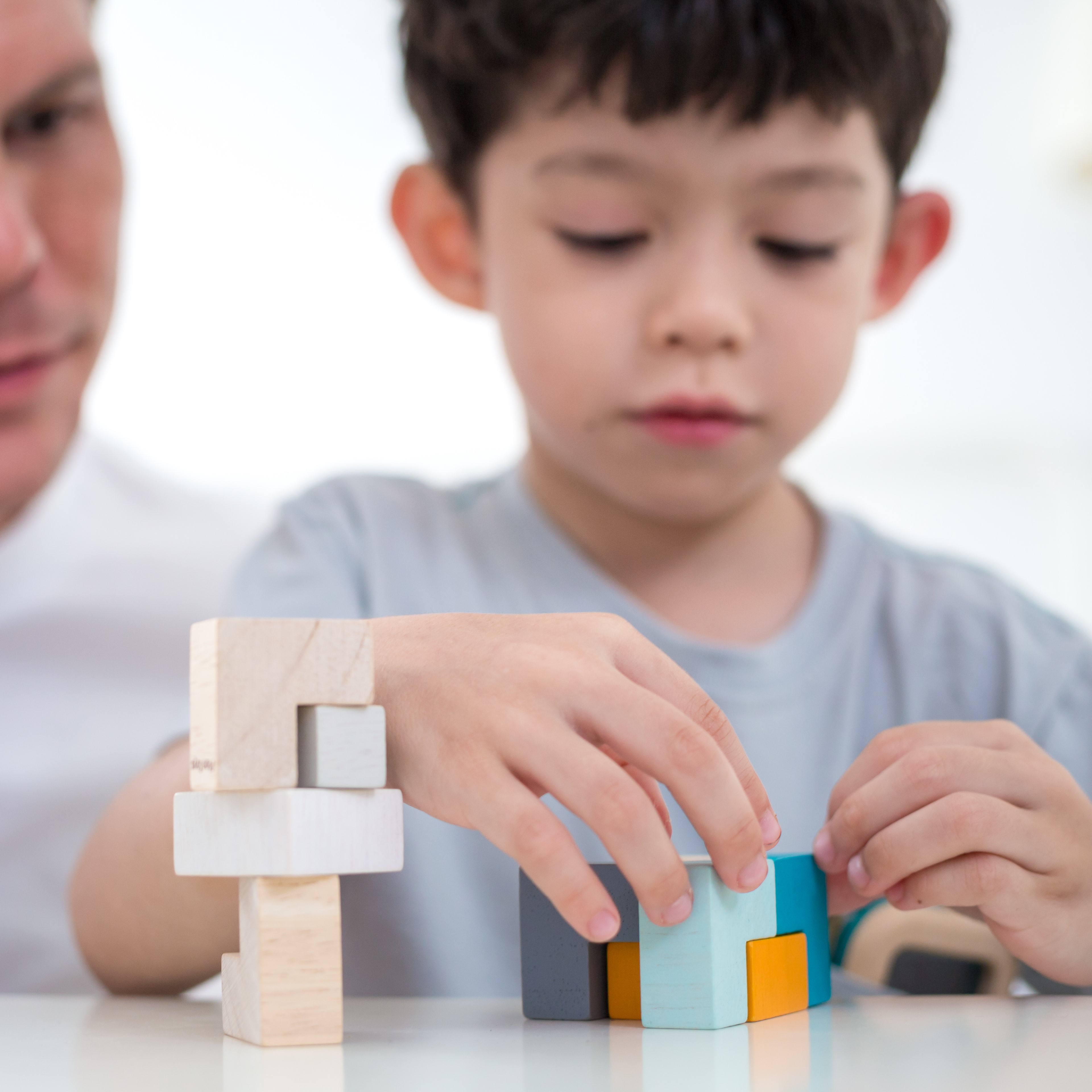 Plan Toys Mini Puzzle Sześcian 9el 3+