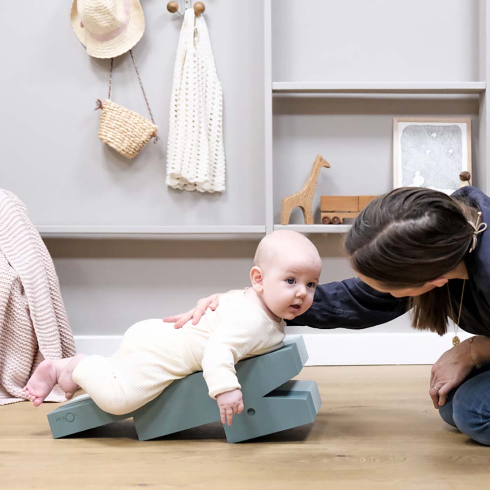 Krokodyl zabawka sensoryczna M Green Haze |  bObles